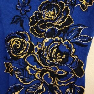 Cache Tops - Blouse brand cache size S Royal blue in color Cache Tops - Blouse brand cache size S Royal blue in color